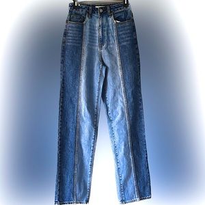 PacSun Two Tone 90s Boyfriend Jean